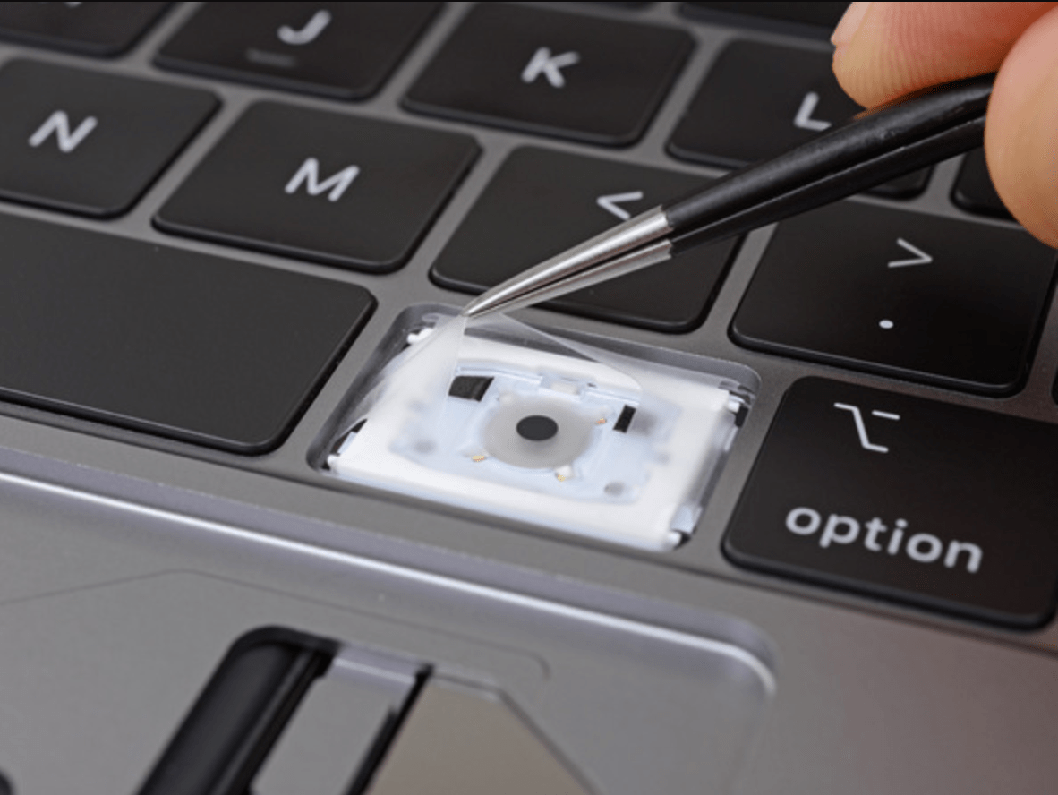 ifixit key macbook 2018