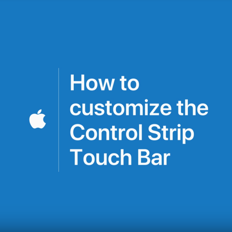 Videotipps von Apple zur Verwendung der Touch Bar