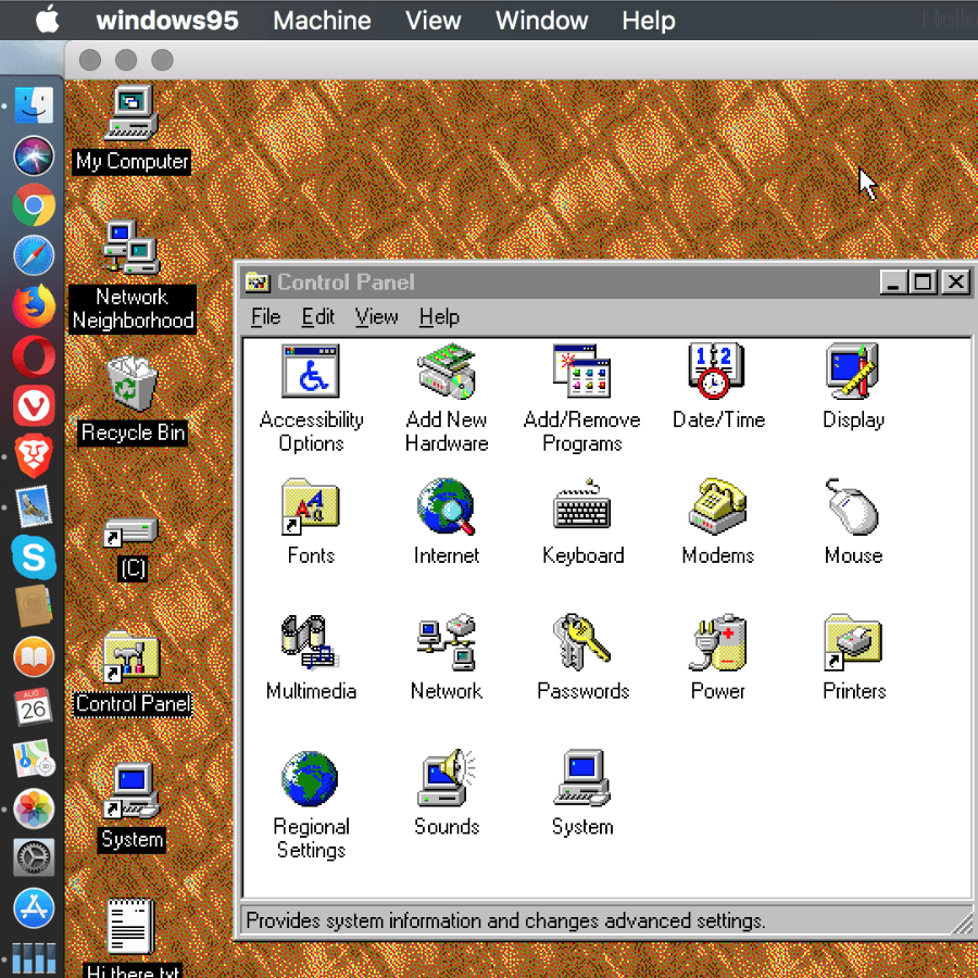 windows 95 mac
