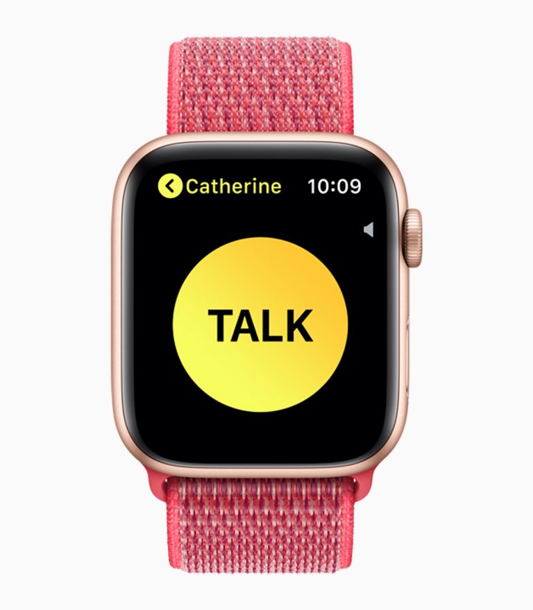 Walkie Talkie Funktion auf Apple Watch aktuell nicht verfügbar