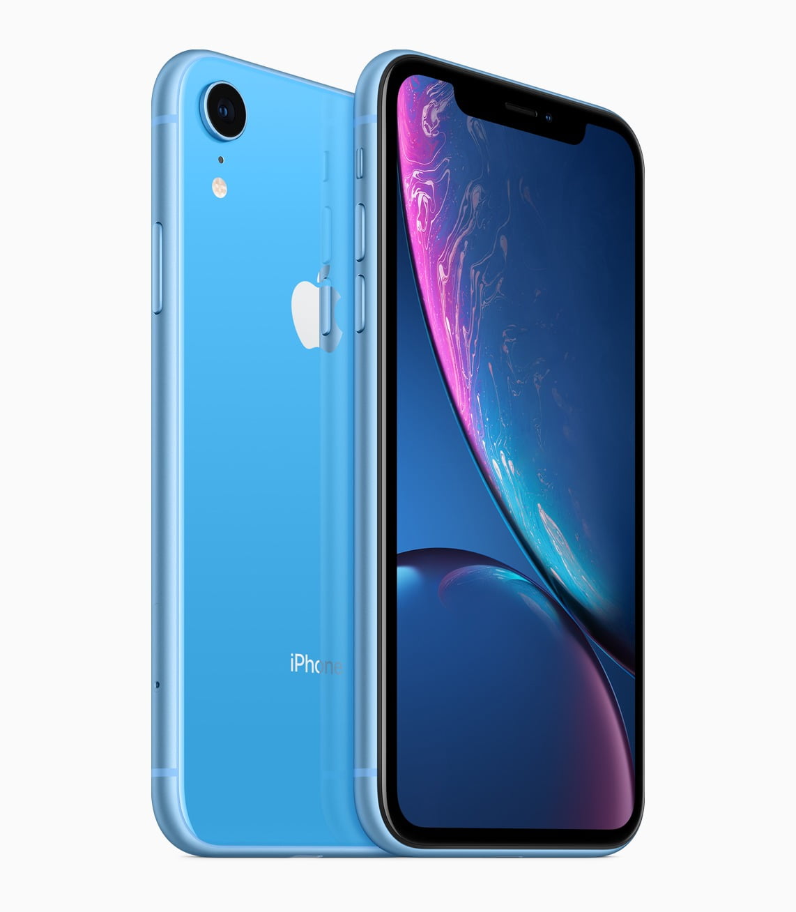 iPhone XR blue back 09122018