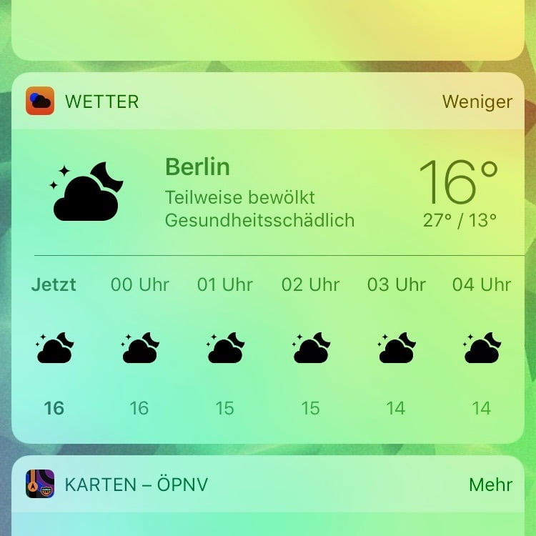 Ungesunde Luft in Berlin: iOS 12 zeigt jetzt die Luftqualität an