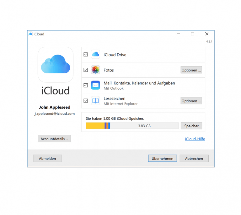 Sicherheitsupdate: iCloud für Windows jetzt auf Version 7.7 aktualisieren