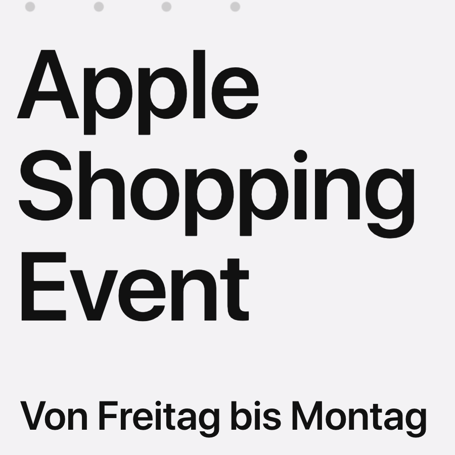 apple shopping event 1