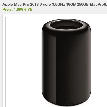 gebrauchter mac pro