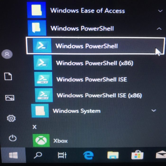 windows powershell