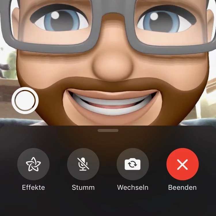 iOS Facetime Optionen