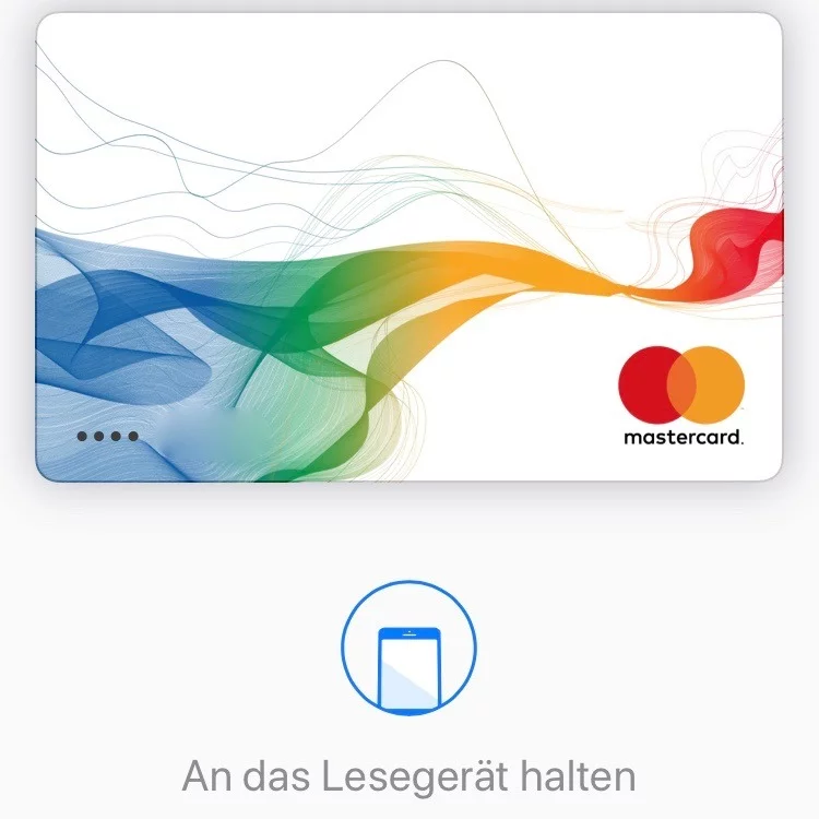 Wie man das iPhone an der Kasse für Apple Pay zum Zahlen nutzt