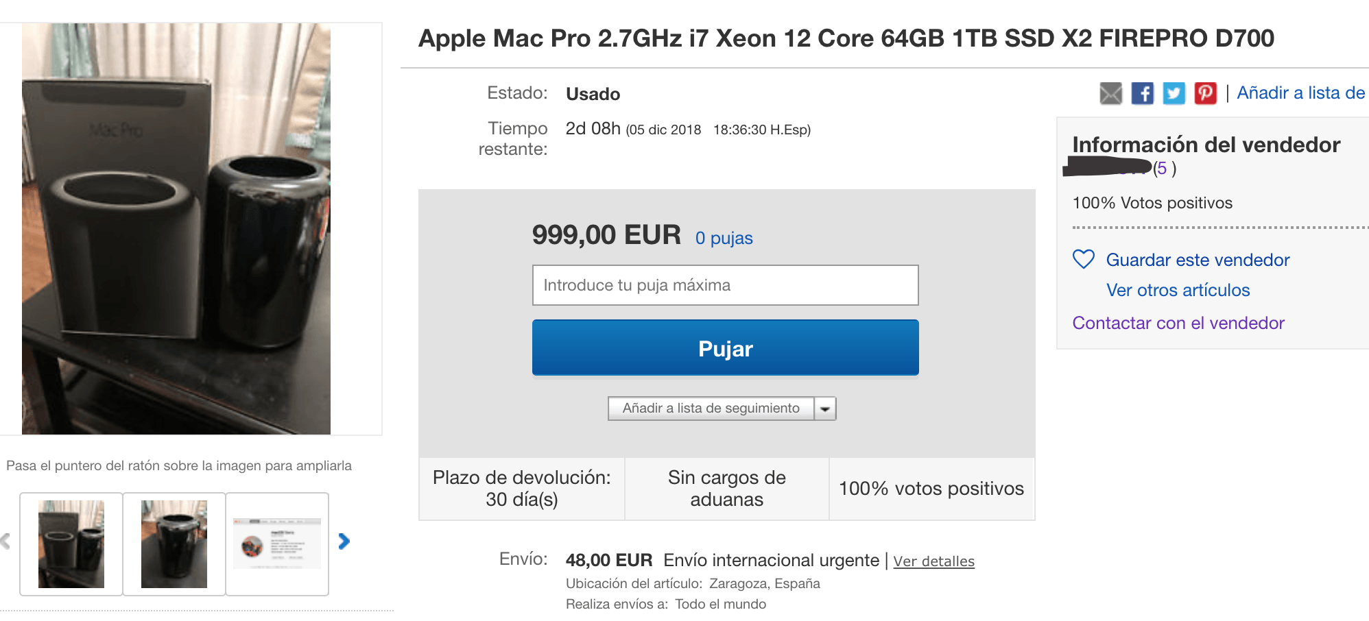 ebay fake offer