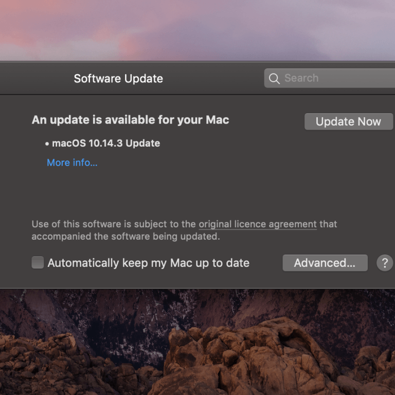 Updates auf macOS 10.14.3, iOS 12.1.3, watchOS 5.1.3 und tvOS 12.1.2