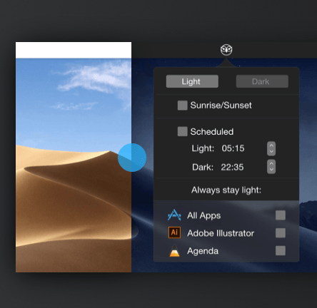 macOS Tool: Umschalten in den Dark Mode mit Nightowl