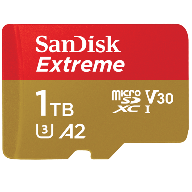 SanDisk stellt microSD-Karte mit 1 TB Kapazität vor