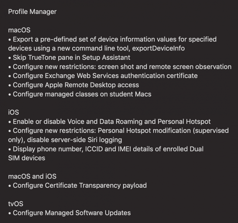 macOS Server Update auf Version 5.8