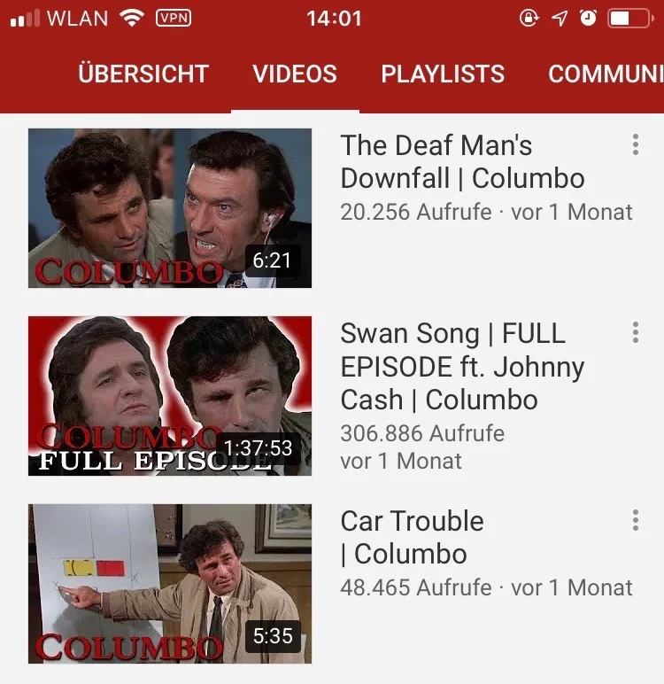 Mit VPN Verbindung Klassiker auf YouTube finden