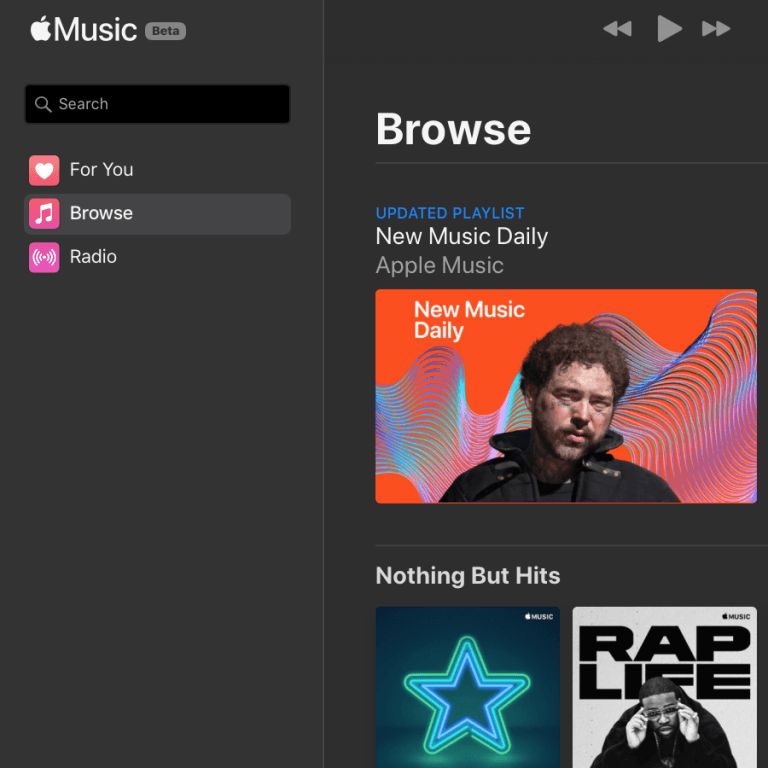 Apple Music jetzt auch per Web Browser zu erreichen