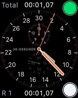 apple watch chronometer bug