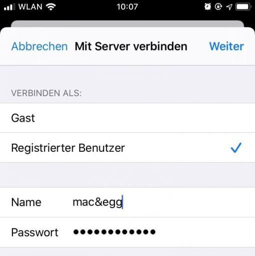 Ios 13 Wie Man Ein Iphone Ipad Mit Einem Smb Server Verbindet Mac Egg