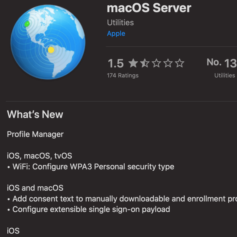Neue Versionen von macOS Server und Configurator 2