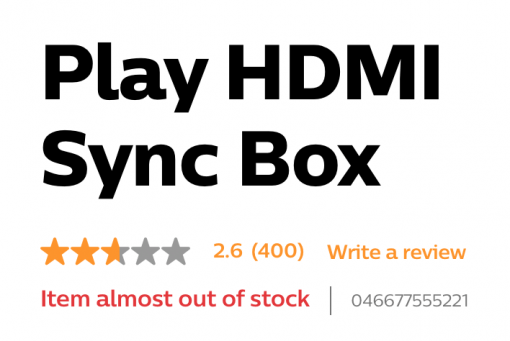 Hue Play Hdmi Sync Box Kritik