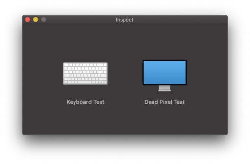Inspect Mac Test Software