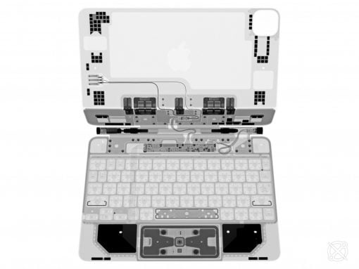 iPad Magic Keyboard X Ray