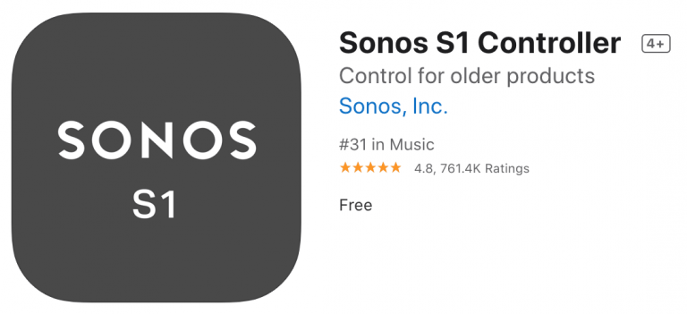 Sonos: Systemtrennung und zwei Apps für alte und neue Geräte