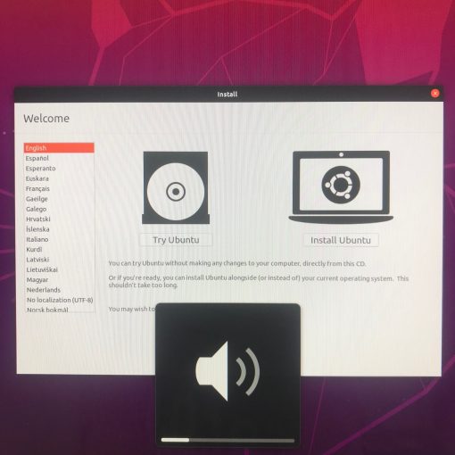 Ubuntu Test iMac
