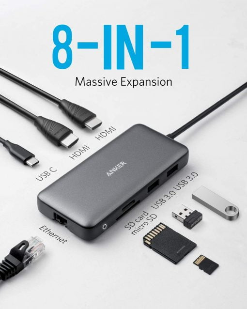 Anker Powerexpand 8 In 1 Usb C Adapter Details