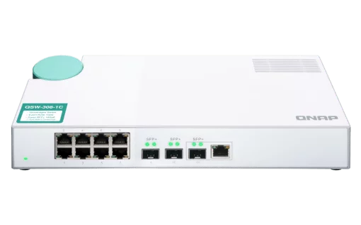 Qnap QSW 308 1C 10 Gbit Switch