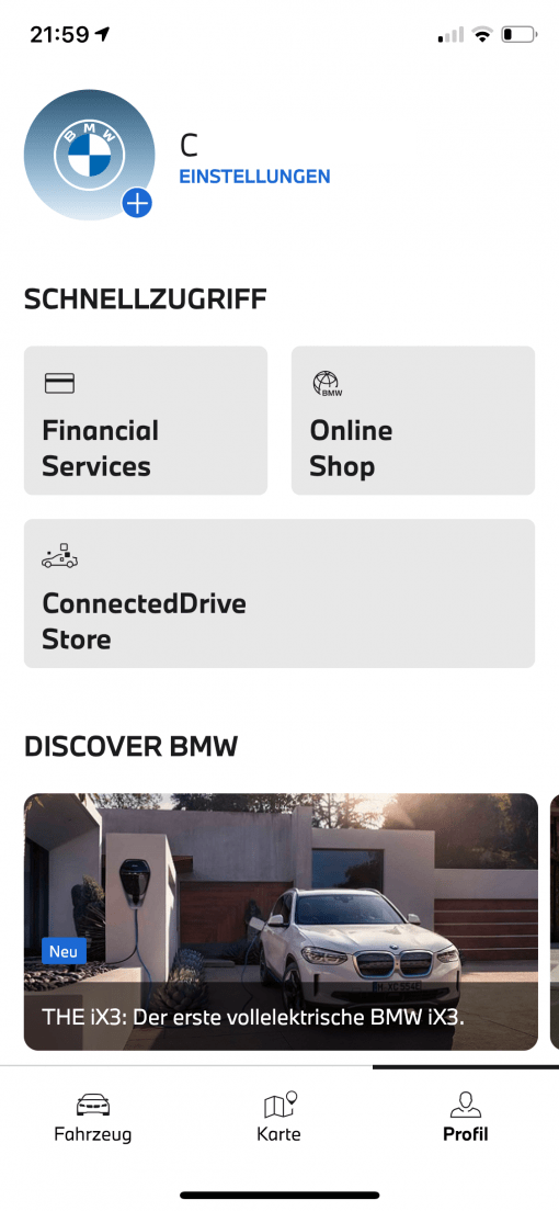 neue My BMW App
