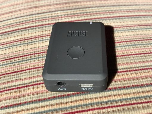 August MR260 Bluetooth Receiver Ports