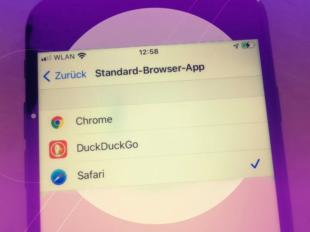 iOS 14: Standardbrowser ändern