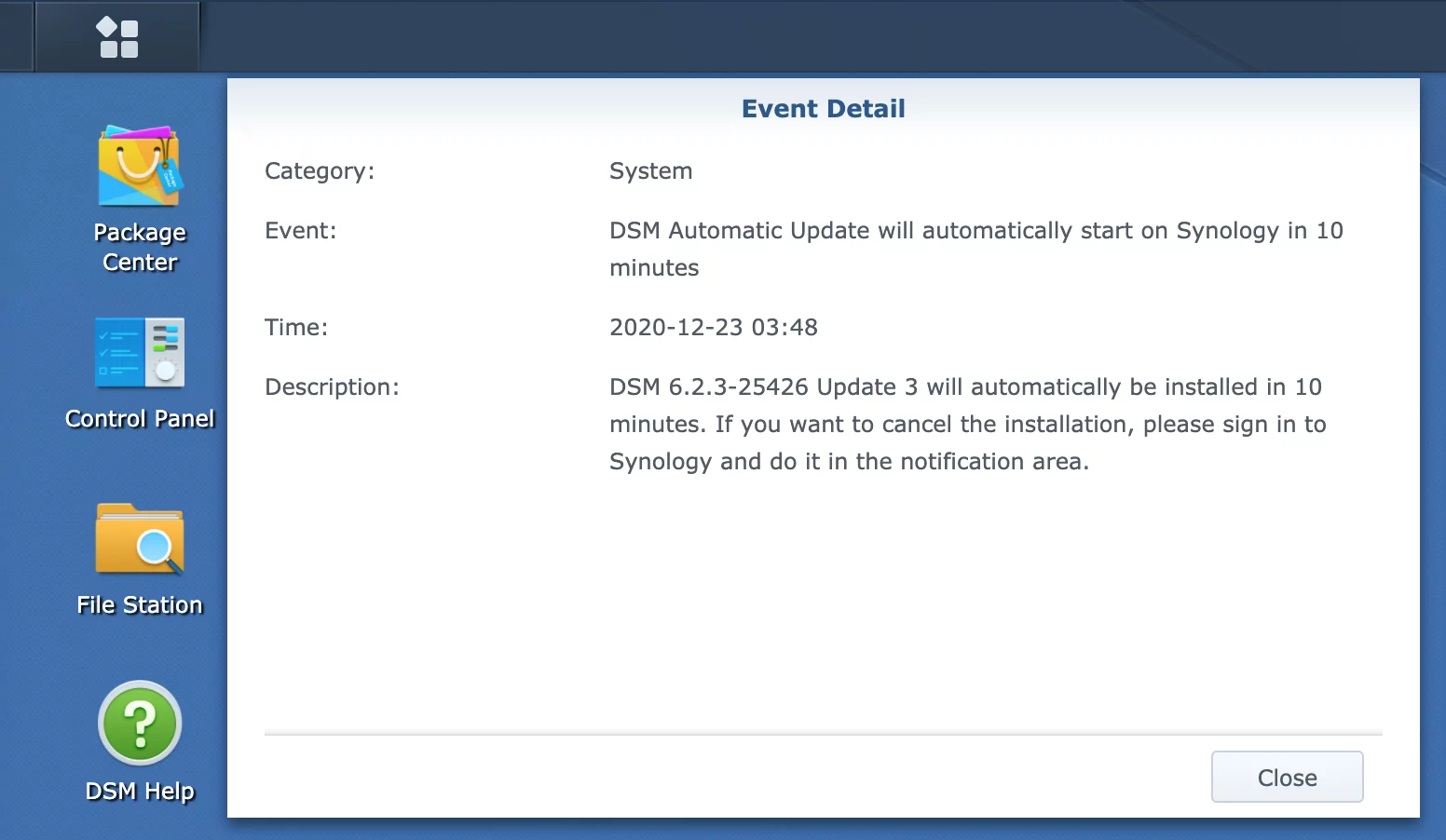 Synology DSM 6 Update