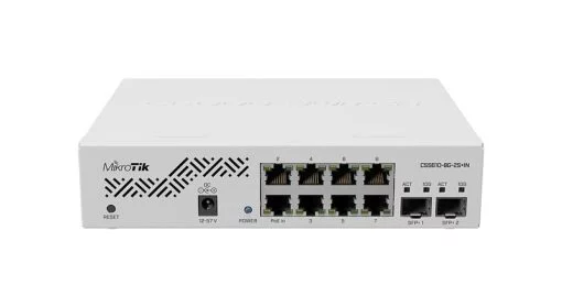 CSS610 8G 2SIN MikroTik Switch