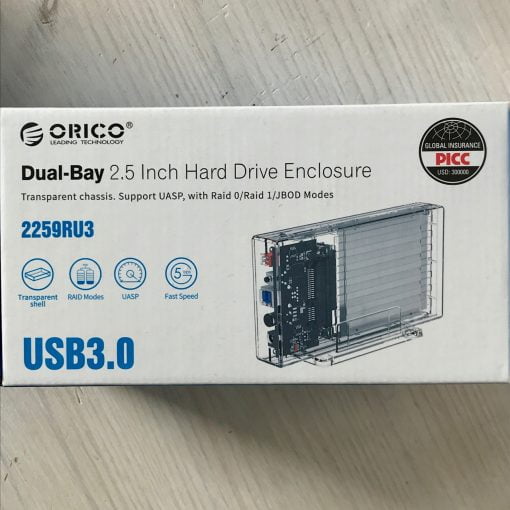 25 RAID Gehäuse Orico 2259RU3 Box