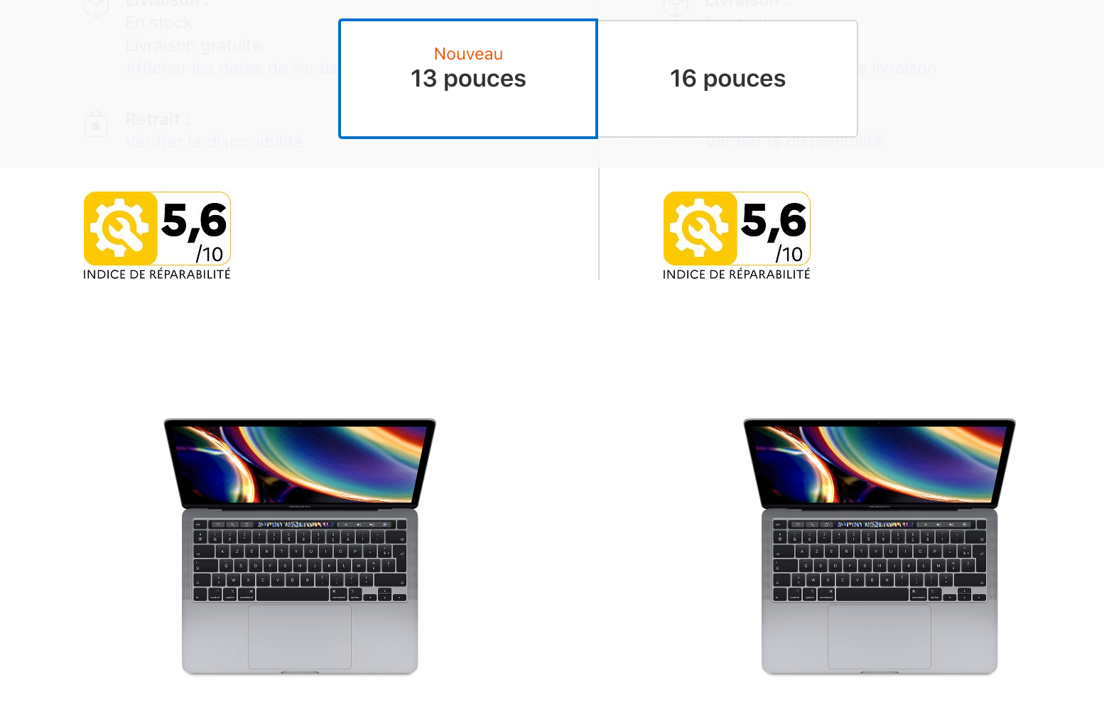 Repair Index France MacBook Pro