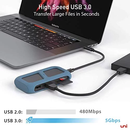 34593 6 uni usb c hub usb c 8 in 1 hu