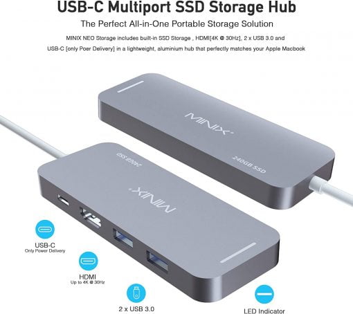 USB C Hub SSD