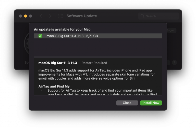 macOS 11.3 und iOS 14.5 mit AirTag Support erschienen