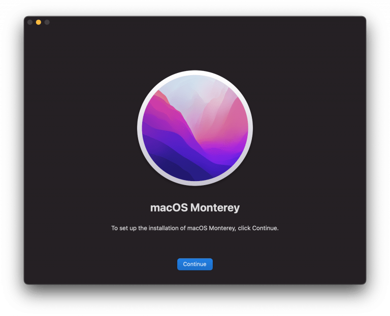 macOS 12 Monterey bekommt aktualisierten Installer