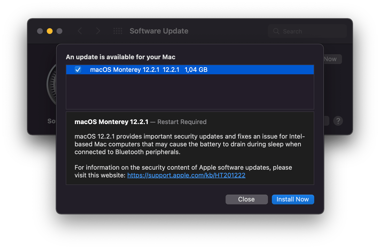 Monterey Update macOS
