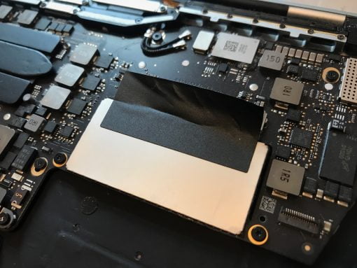 MacBook Pro 2016 2017 SSD remove tape