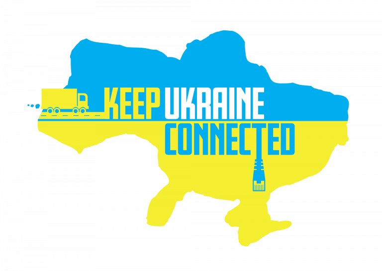Keep Ukraine Connected: Spendet für Internet Wiederaufbau