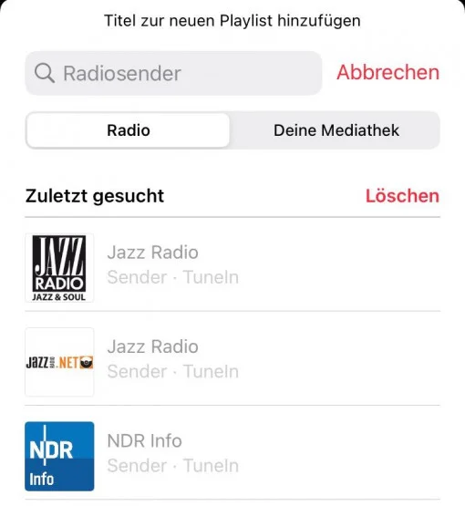 Apple Musik Radio