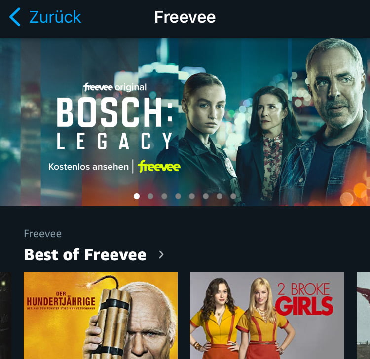 Gratis: Amazon Freevee startet in Deutschland