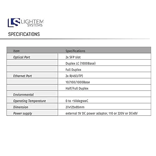 50934 8 lightem 4 ports 10 100 1000m e