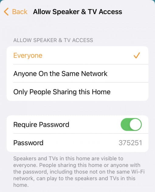 AirPlay to HomePod