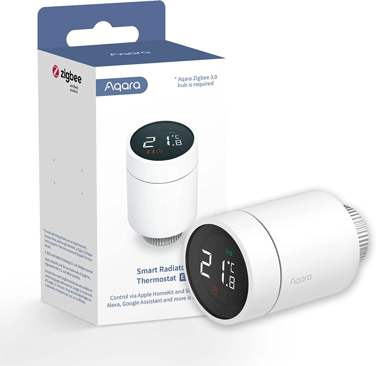 Aqara Heizkörperthermostat E1 mit Zigbee 3.0