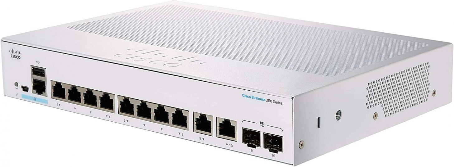 Cisco Business CBS350 8T E 2G Managed Switch