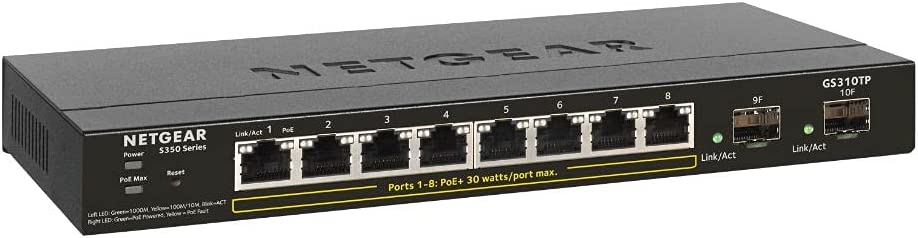 Netgear GS310TP Switch